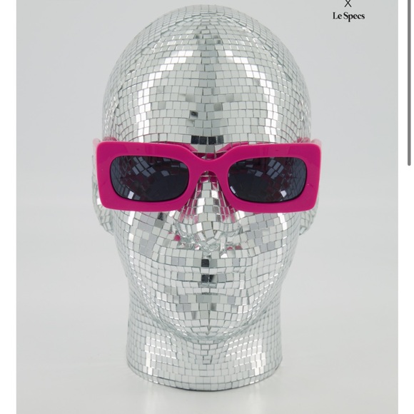 Le Specs MORE JOY EDITION in PINK BLACK sunglasses - Picture 2 of 6
